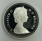 1987 Canada 400th Anniversary John Davis Proof Silver One 1 Dollar Coin