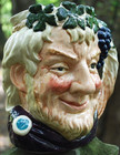 Vtg Royal Doulton Toby Character Jug Bacchus C1958 England 06499 Superb Colors