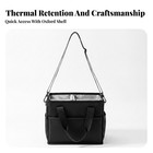 Insulated Drink Carrier Bag Waterproof For Daily Meal Transport  Catering