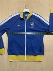 Brazil Cbf Track Jacket Mens Nike Brasil 2010 N98 Soccer 370285-493 Size L