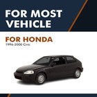 Pair 2 Rear L-r Liftgate Lift Support For 1996-2000 Honda Civic Hatchback 2 Door