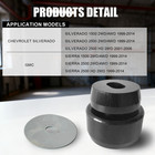    7-141 Body Cab Mount Bushing Kit For 99-14 Chevy Silverado Gmc Sierra 1500 2500