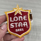 Pair Of Vintage Embroidered Patches Olympia Beer It s The Water   Lone Star K1