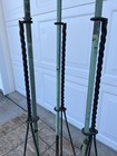 Antique Weathervane   Twisted Metal Lightning Rod Stands   Glass Balls