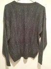 Vintage Clothing Sweater - Jantzen - Medium M - Black   Blue