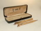 Vintage  Wahl Eversharp Fountain Pen   Pencil  Boxed Set - Gold Filled - C1922