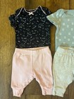 Carters Baby Girl Newborn Outfits Pants Shirts Bodysuits Clothes Lot Ruffles Dog