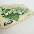 1892 Cw Miller Buffalo Ny Omnibus Baggage Express Pass Stagecoach Rr Antique