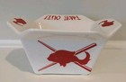 Just Bepaws Ceramic Chinese Takeout Bowl Featuring  lucky Cat   maneki-neko 