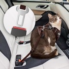 Cat Harness And Leash Set - Escape Proof Adjustable Small  7-12lb   Brown 