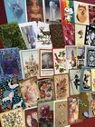 Mixed Lot Of 75 Random Single Playing Cards Many Vintage Craft Collect Swap
