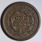1855 Braided Hair Large Cent Xf E175 Srwnm
