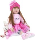 24  Reborn Baby Dolls Vinyl Silicone Realistic Soft Handmade Newborn Doll Gift