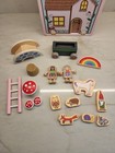 Jack Rabbit Creations Fairy House Wooden Suitcase Playset 18 Piece