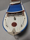 Vintage Lang Craft Toy Electric Model Boat Untested Japan 15 5 