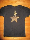 Soft Black Hamilton Musical T Shirt Med Play Theater Broadway New York City