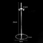 1set Transparent Acrylic Support For 11 5  1 6 Doll Display Holder  Fixed Base