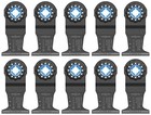 Bosch 10 Pack Of Oem 1-3 4in Starlock Carbide Plunge Cut Blade - Osl134c-10