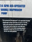 Roughneck 1in  Air-operated Double Diaphragm Pump 24gpm