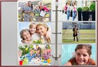 3-ring Burgundy Photo Album Holds 504 4x6 Photos  Pocket Style