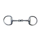 Aj Tack French Link Curved Eggbutt Snaffle Bit
