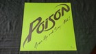 Vintage 1988 Poison Promo Poster 12  X 12  Open Up And Say Ahh  Censored