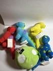 Neopets 2004 Mcdonald   s Chomby Mini Plush Lot Plus Speckled Negg