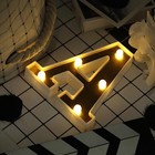 6  Tall Gold A Led Lighted Marquee Letters Sign Party Wedding Events Decorations
