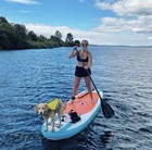 Sup Paddle - Adjustable 3 Pieces Stand-up Board Paddles Floating Aluminum All   