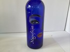 Cobalt Blue Wine Bottle  Tall Neck  Thin  12    Height  2 75    Diameter  Decor