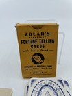 Vintage Zolar   s Planetary Fortune Telling Cards Lucky Numbers 32-card Set Boxed