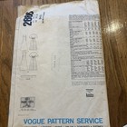 1973 Vintage Vogue Sewing Pattern B36  Dress  2255  By Nina Ricci 2886