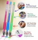 Colorit Gel Pens For Adult Coloring Books 96 Pack - 48 Premium Quality Gel Pens