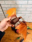 Vintage Toy Dinosaur Rubber Plastic Lot Imperial Pterodactyl Dor Mei   