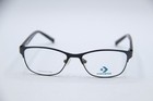 New Converse K202 Black Blue Sparkled Temple Authentic Designer Eyeglasses 47-15