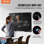 Vevor Magnetic Glass Whiteboard  Dry Erase Board 36 x24   Wall-mounted Large 