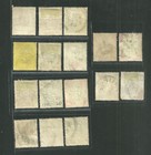 Great Britain England Scott  127-138  138a   143-145 Partial Set Of Used Stamps