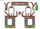 Fisher-price Replacement Lithos  952 Brown House Little People Play Family 