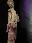 Antique Hand Carved Asian Statue