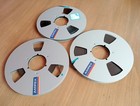 Ampex Aluminum Reel-to-reel Audio Precision Magnetic Tape Reels 10 5 Inch  3 
