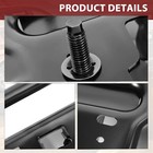 Bumper Bracket For Ram 1500 2013-2018 Front 2 Piece Bumper Mounting Bracket Kit