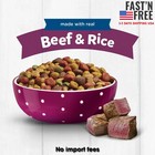 Purina Puppy Chow Dry Dog Food  High Protein Tender   Crunchy Real Beef  15 Lb