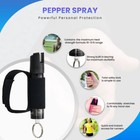 Police Magnum Pepper Spray Night Runner Safety Gear 2pk  75oz Keyring Jogger Gid