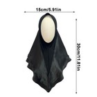 Muslim Womens Instant Hijab One Piece Amira Head Scarf Wrap Shawl Islamic Turban