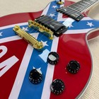Tribute Zakk Wylde Lp No 04 Flag Electric Guitar Active Hh Pickups 22fret Shipus