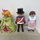 Vintage Playmobil Fairytale Princess Castle 3019 3021 Royal Figure Lot Of 9