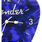 Fender Pick-shaped Wall Clock Blue