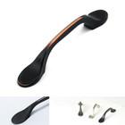 25 Packs Oil Rubbed Bronze Cabinet Handles Vintage Drawer Pulls