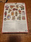 1992 15 Paint On Wood Christmas Ornaments New By Craft House Glitter Glaze Kit