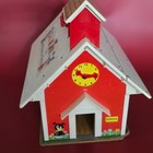 Vintage Fisher Price Play Family School Little People  923 Folding School House